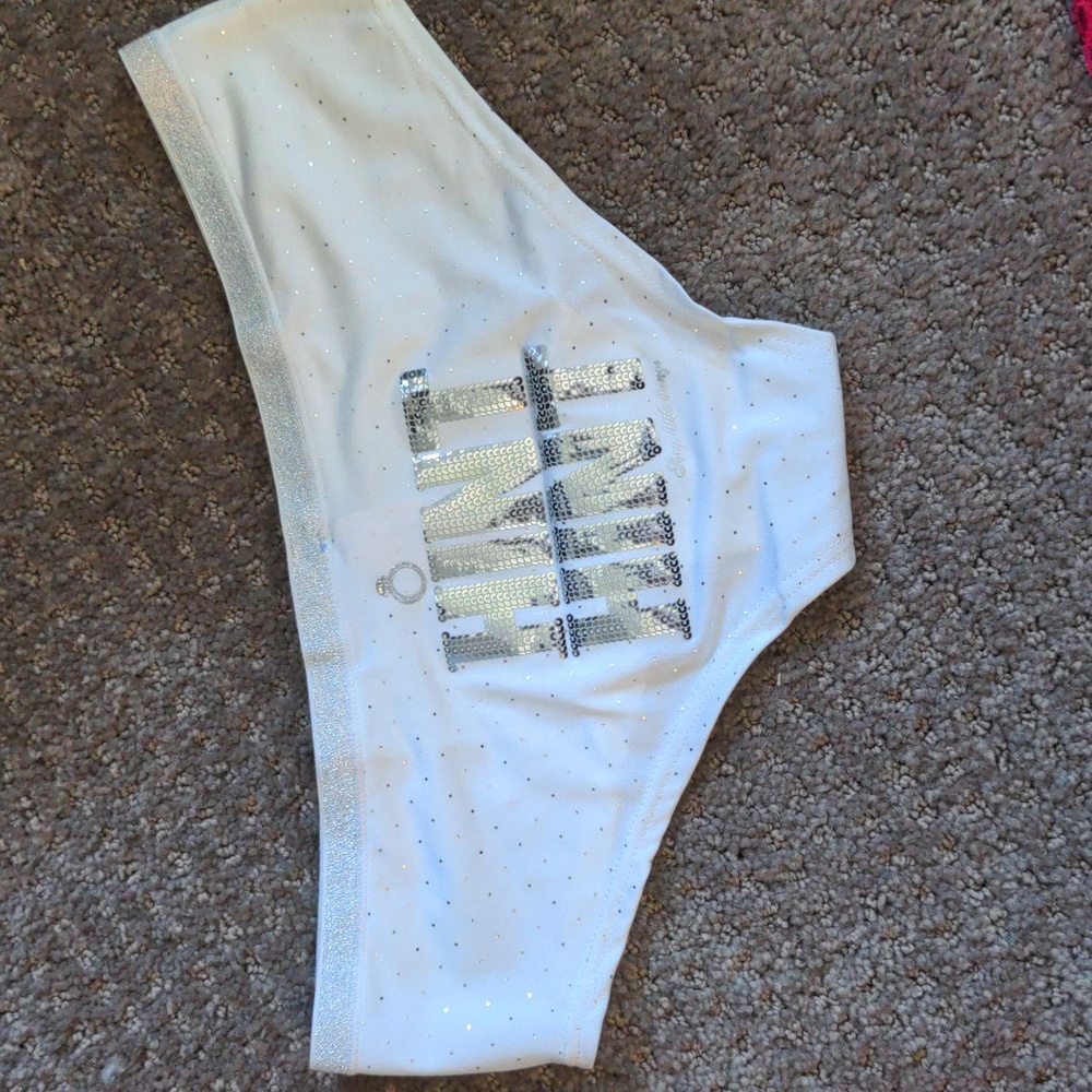 NWT Victoria's Secret Bling Hint Hint Hip-hugger Panties Size S
